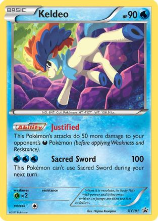 Keldeo XY191/211 - Promo - Holofoil