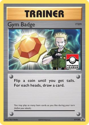 Gym Badge (Lt. Surge) XY205/211 - Promo - Holofoil