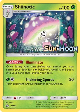 Shiinotic SM10/248 - Promo - Holofoil