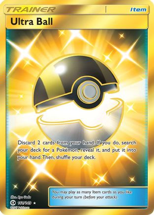 Ultra Ball (Secret) 161/149/149 - Secret Rare - Holofoil