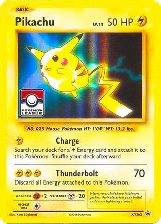 Pikachu XY202/211 - Promo - Holofoil