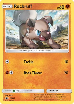 Rockruff SM06/248 - Promo - Holofoil