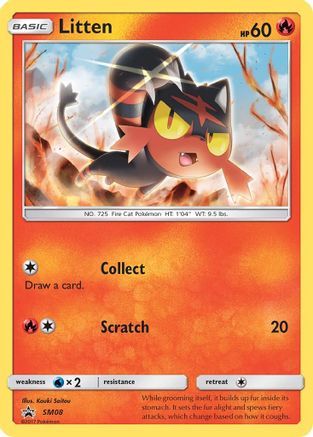 Litten SM08/248 - Promo - Holofoil