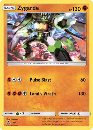 Zygarde SM15/248 - Promo - Holofoil