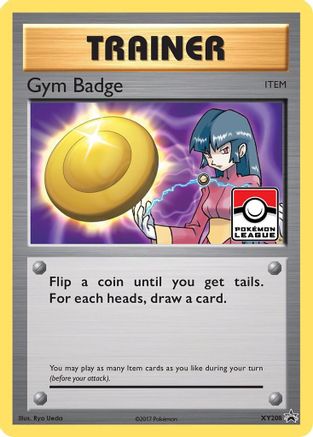 Gym Badge (Sabrina) XY208/211 - Promo - Holofoil