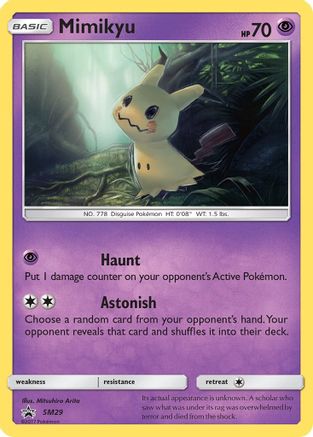 Mimikyu SM29/248 - Promo - Holofoil
