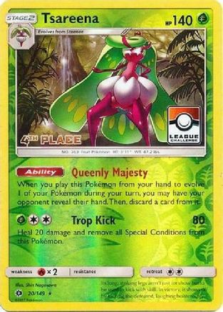 Tsareena 020/149 - Promo - Reverse Holofoil