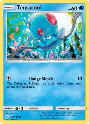 Tentacool 023/145/145 - Common