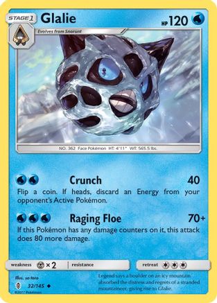 Glalie 032/145 - Uncommon