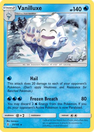 Vanilluxe 035/145 - Rare