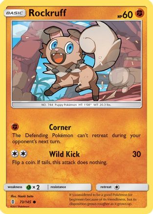 Rockruff 073/145/145 - Common