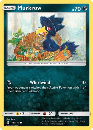 Murkrow 078/145/145 - Common