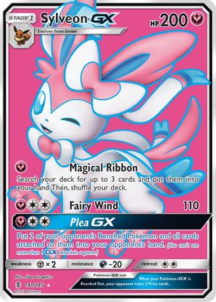 Sylveon GX (Full Art) 140/145/145 - Ultra Rare - Holofoil