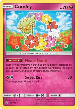 Comfey 093/145/145 - Holo Rare - Holofoil