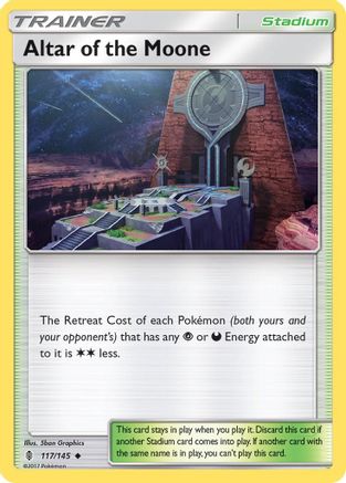 Altar of the Moone 117/145/145 - Uncommon