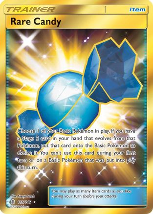 Rare Candy (Secret) 165/145 - Secret Rare - Holofoil
