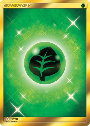 Grass Energy (Secret) 167/145/145 - Secret Rare - Holofoil