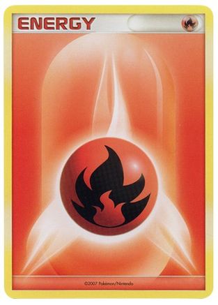 Fire Energy (2007 Unnumbered D/P Style Non/P - Promo