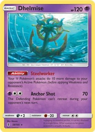 Dhelmise 059/145 - Rare