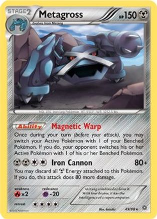Metagross 049/098 - Holo Rare - Holofoil