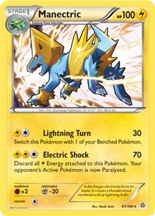 Manectric 061/160 - Rare
