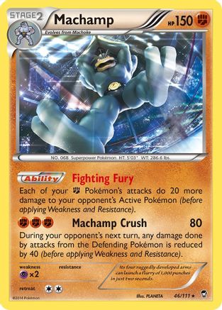 Machamp 046/111 - Rare