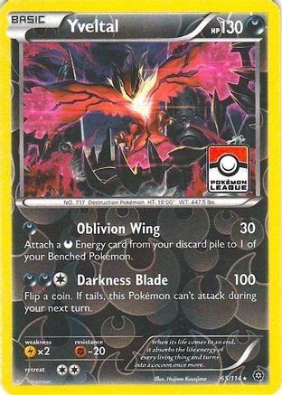 Yveltal 065/114 - Promo - Reverse Holofoil