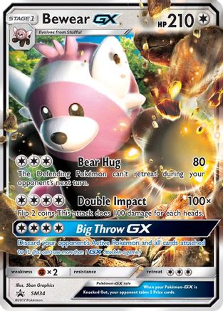 Bewear GX SM34/248 - Promo - Holofoil