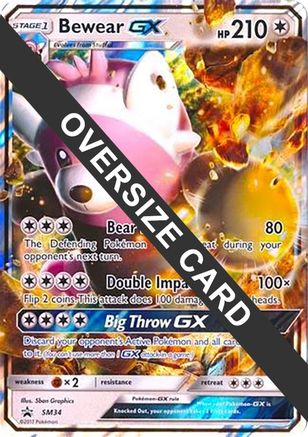 Bewear GX SM34 - Promo - Holofoil