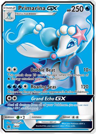 Primarina GX SM39/248 - Promo - Holofoil