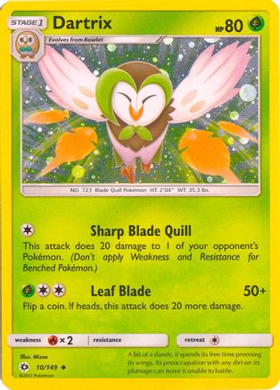 Dartrix 010/149 - Promo - Holofoil