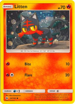 Litten 024/149 - Promo - Holofoil