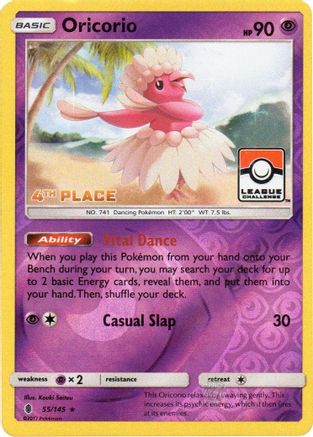 Oricorio 055/145 - Promo - Reverse Holofoil