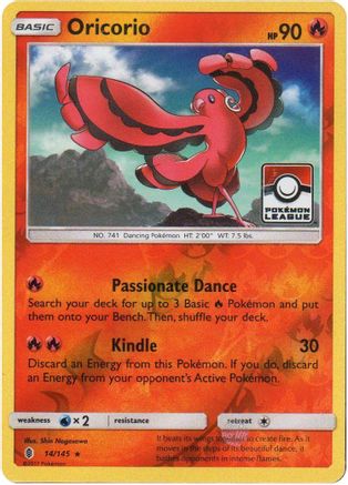 Oricorio 014/145 - Promo - Reverse Holofoil