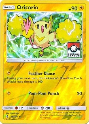 Oricorio 046/145 - Promo - Reverse Holofoil