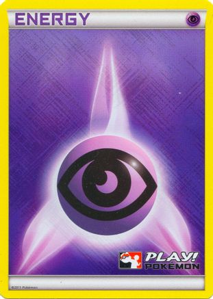 Psychic Energy (2011 Play! Pokemon) - Promo - Holofoil