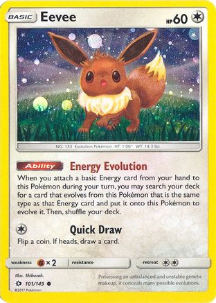 Eevee 101/149 - Promo - Holofoil