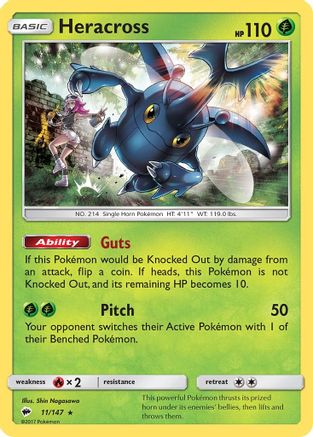 Heracross 011/147/147 - Rare