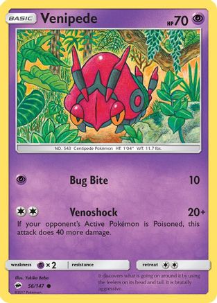 Venipede 056/147/147 - Common