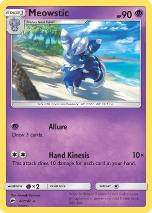 Meowstic 060/147/147 - Rare