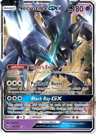 Necrozma GX 063/147/147 - Ultra Rare - Holofoil