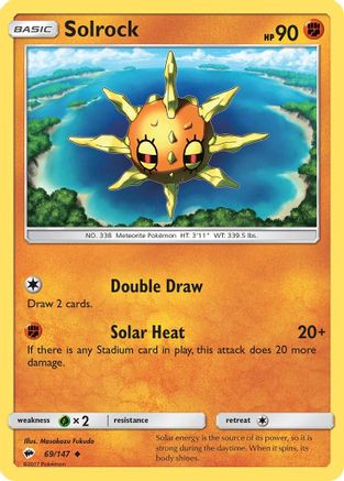 Solrock 069/147/147 - Uncommon