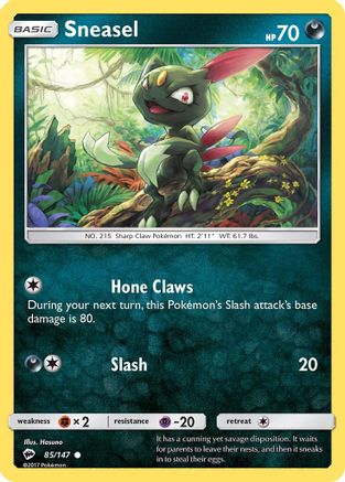 Sneasel 085/147/147 - Common