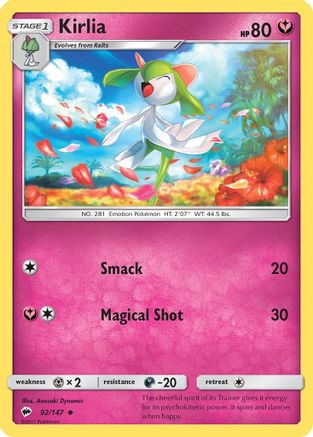 Kirlia 092/147/147 - Uncommon