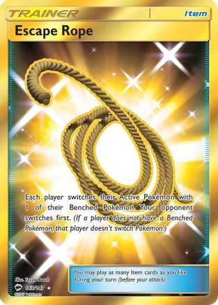 Escape Rope (Secret) 163/147/147 - Secret Rare - Holofoil