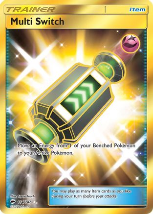 Multi Switch (Secret) 164/147 - Secret Rare - Holofoil