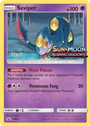 Seviper SM46 - Uncommon - Holofoil