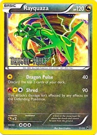 Rayquaza 011/20 - Promo - Holofoil