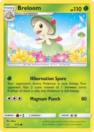 Breloom 005/73/73 - Common