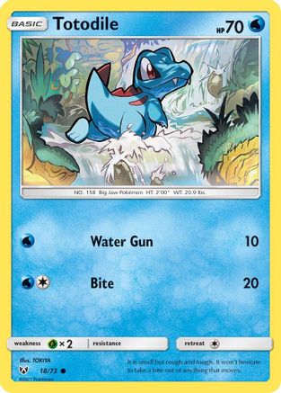 Totodile 018/73/73 - Common